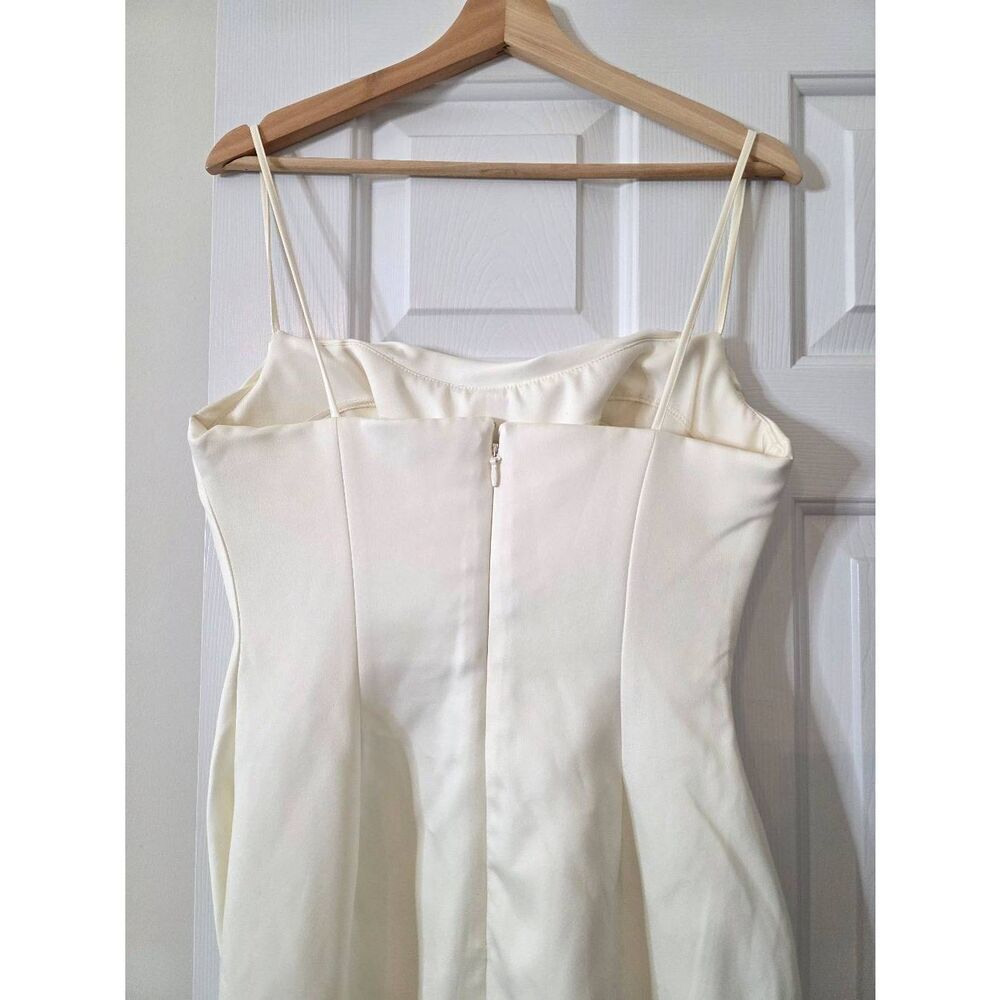 House of CB Anja Satin Corset Midi Dress L $285 - Picture 5 of 12
